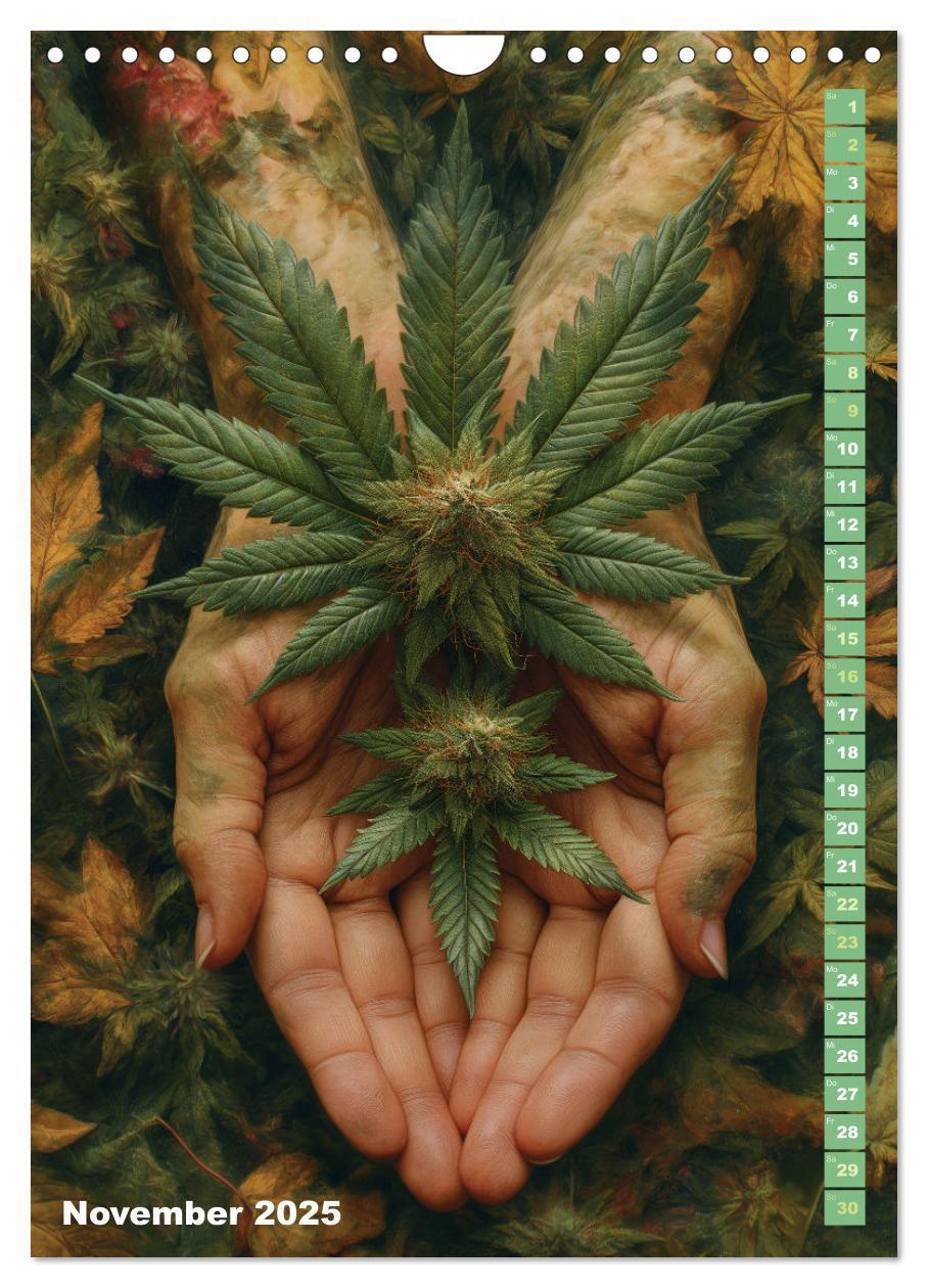 Bild: 9783383764660 | Rauschende Aussichten - Der ultimative Cannabis-Kalender...