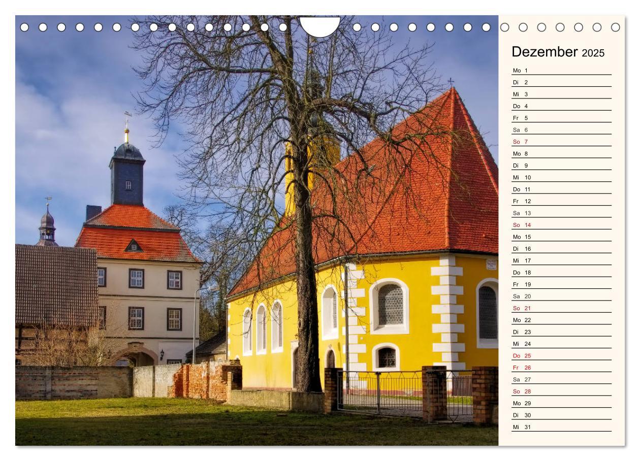 Bild: 9783435448913 | Schlösser der Niederlausitz (Wandkalender 2025 DIN A4 quer),...