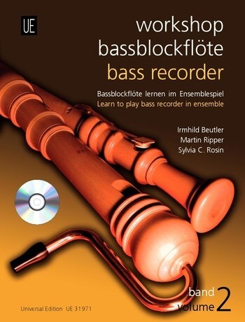 Cover: 9790008066320 | Workshop Bassblockflöte 2 mit CD | Irmhild Beutler | Deutsch | 2002