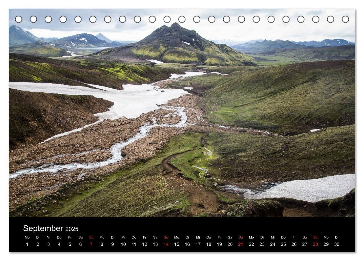 Bild: 9783435519217 | Islands Landschaften - Wasser, Eis und grünes Moos (Tischkalender...