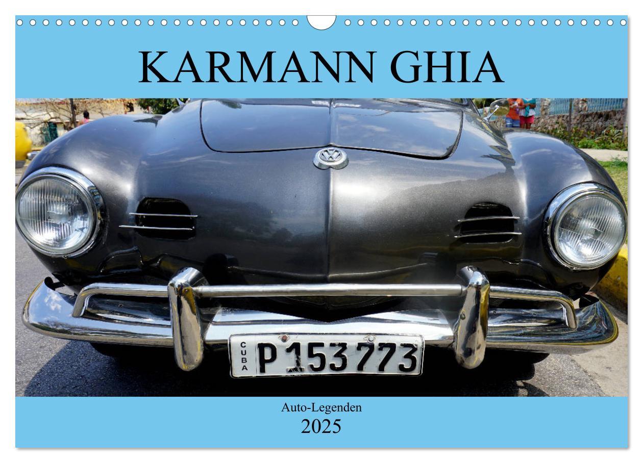 Cover: 9783435582587 | KARMANN GHIA - Auto-Legenden (Wandkalender 2025 DIN A3 quer),...