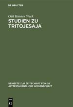 Cover: 9783110134346 | Studien zu Tritojesaja | Odil Hannes Steck | Buch | ISSN | XIV | 1991