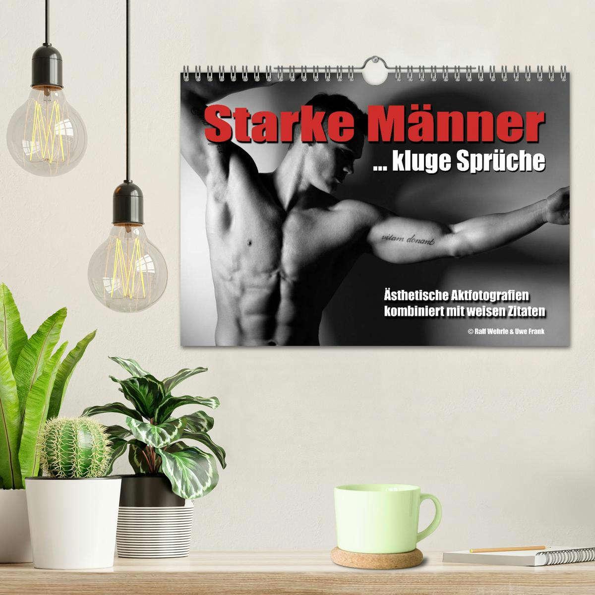 Bild: 9783435486700 | Starke Männer... kluge Sprüche (Wandkalender 2025 DIN A4 quer),...