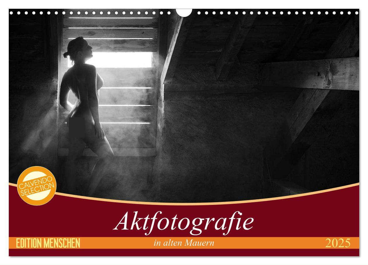 Cover: 9783435790456 | Aktfotografie in alten Mauern (Wandkalender 2025 DIN A3 quer),...