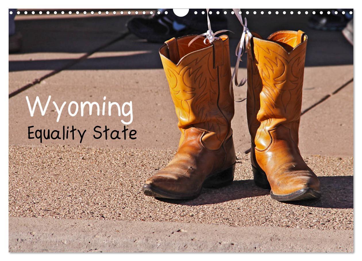 Cover: 9783435362301 | Wyoming Equality State (Wandkalender 2025 DIN A3 quer), CALVENDO...