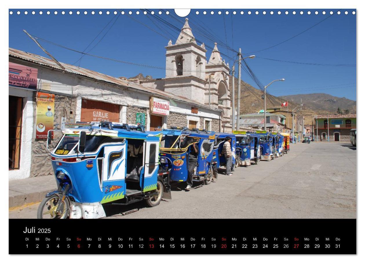 Bild: 9783435748891 | Peru ¿ unterwegs (Wandkalender 2025 DIN A3 quer), CALVENDO...