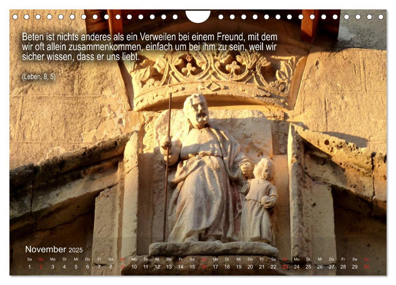 Bild: 9783435636877 | Auf den Spuren der Heilige Teresa von Avila (Wandkalender 2025 DIN...