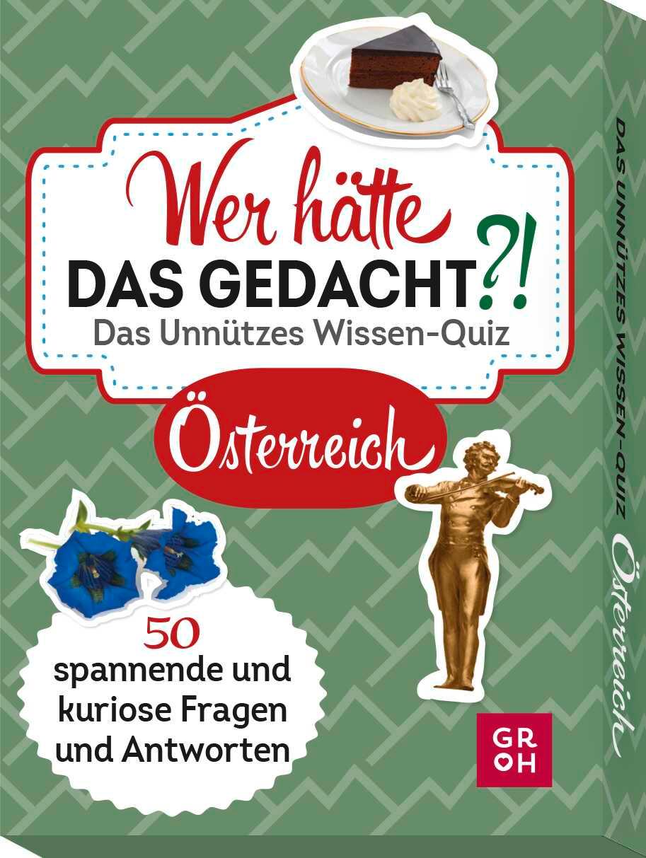 Cover: 4036442010143 | Wer hätte das gedacht?! Das Unnützes Wissen-Quiz Österreich | Spiel