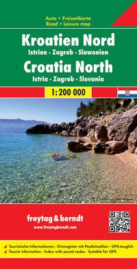 Cover: 9783707904598 | Kroatien Nord 1 : 200 000. Autokarte | (Land-)Karte | Deutsch | 2013