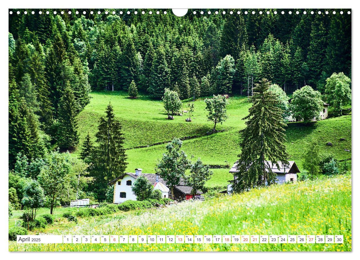 Bild: 9783435139330 | Wege durch die Alpen (Wandkalender 2025 DIN A3 quer), CALVENDO...