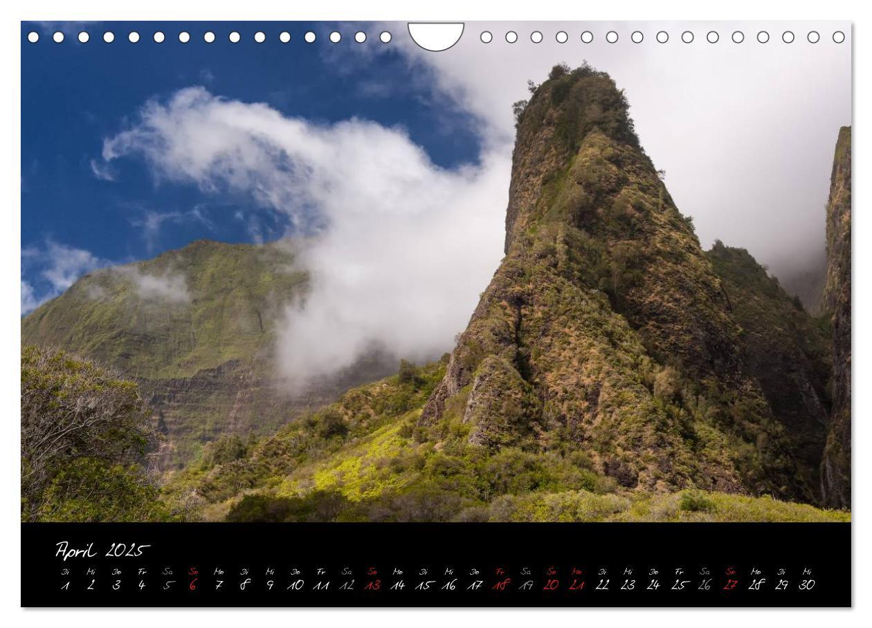 Bild: 9783435648801 | Maui Hawaii - Insel der Täler (Wandkalender 2025 DIN A4 quer),...