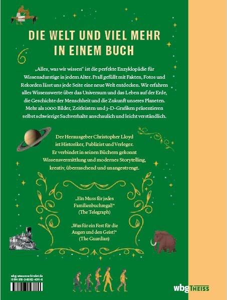 Rückseite: 9783806243116 | Alles, was wir wissen und was nicht | Christopher Lloyd | Buch | 2021