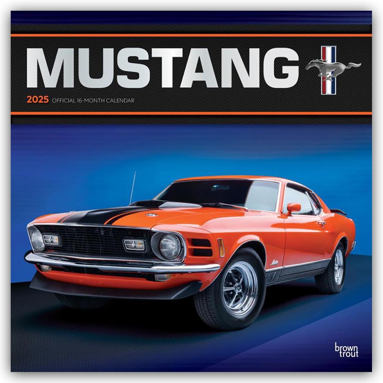 Cover: 9781975479732 | Mustang - Ford Mustang 2025 - 16-Monatskalender | BrownTrout Publisher