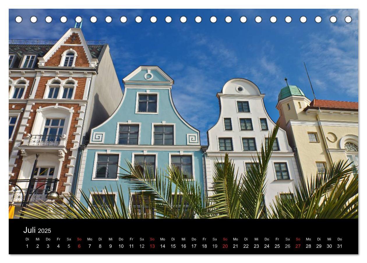 Bild: 9783435716135 | Unterwegs in der Hansestadt Rostock (Tischkalender 2025 DIN A5...