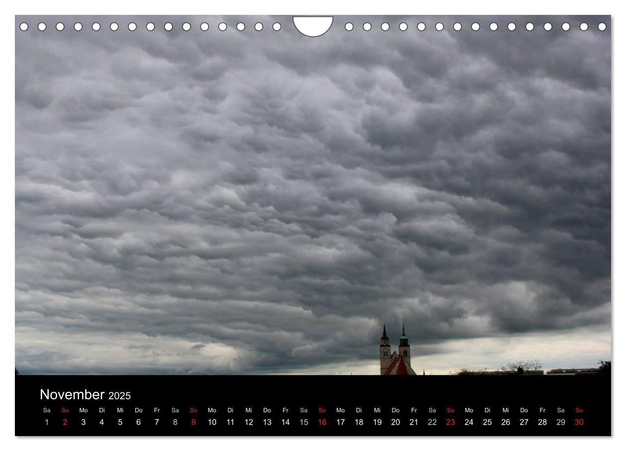 Bild: 9783435802142 | Wolken (Wandkalender 2025 DIN A4 quer), CALVENDO Monatskalender | Röhr