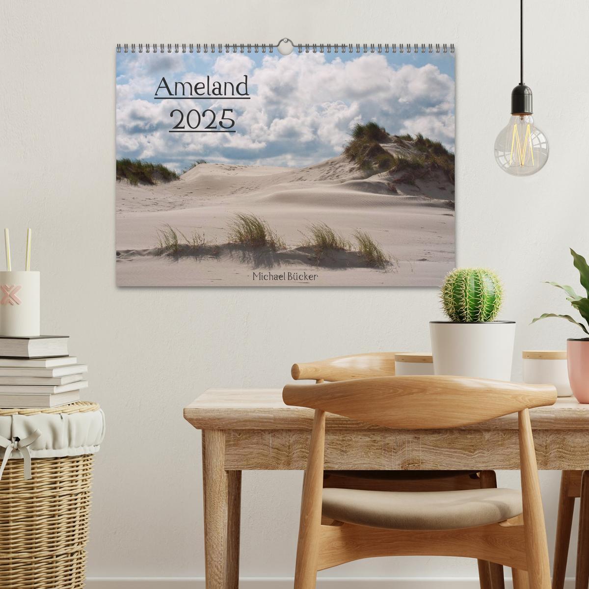 Bild: 9783435816705 | Ameland (Wandkalender 2025 DIN A3 quer), CALVENDO Monatskalender