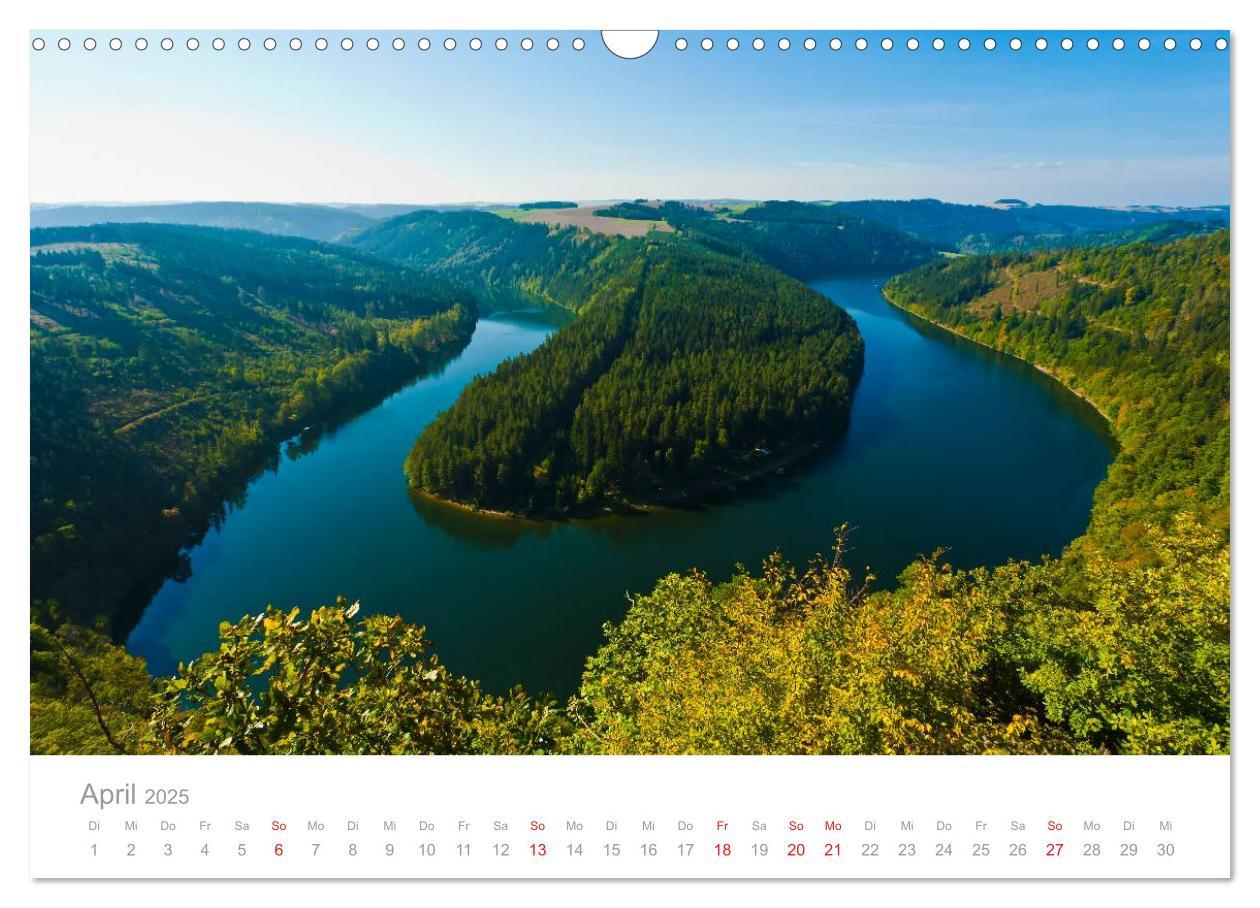 Bild: 9783435800483 | THÜRINGEN 2025 (Wandkalender 2025 DIN A3 quer), CALVENDO...