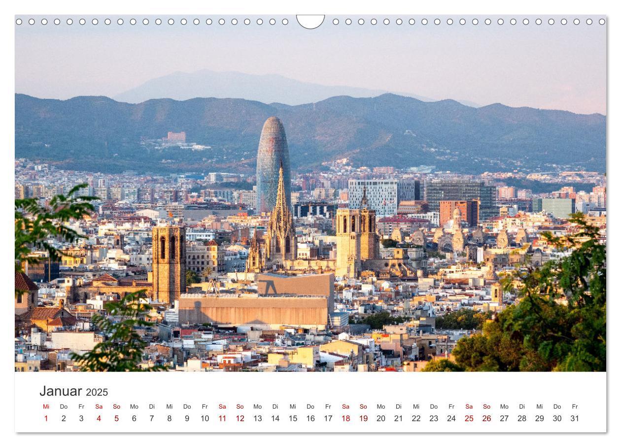 Bild: 9783435005994 | Barcelona - Die wunderschöne Hauptstadt Kataloniens. (Wandkalender...