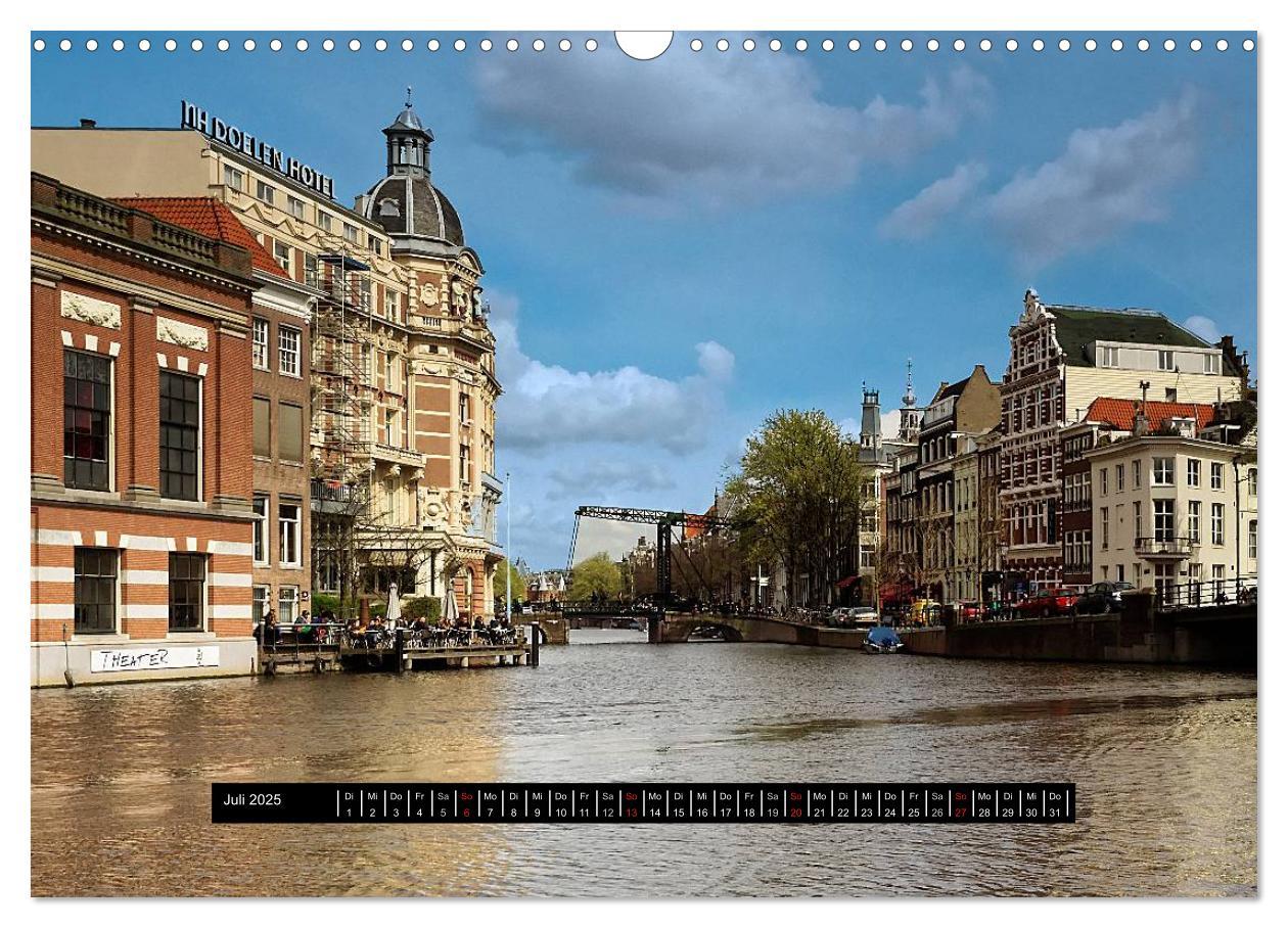 Bild: 9783435609918 | Amsterdam - Impressionen aus dem Grachtengordel (Wandkalender 2025...