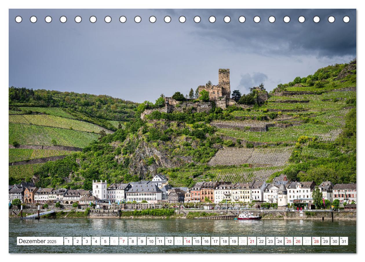 Bild: 9783457149737 | Kaub - Romantische Stadt am Rhein (Tischkalender 2025 DIN A5 quer),...