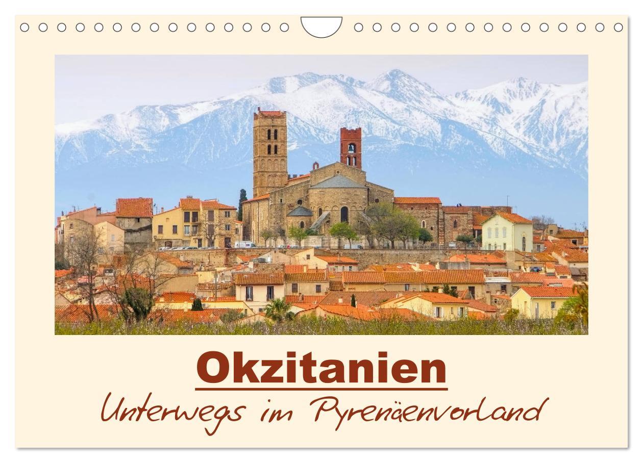 Cover: 9783435395279 | Okzitanien - Unterwegs im Pyrenäenvorland (Wandkalender 2025 DIN A4...