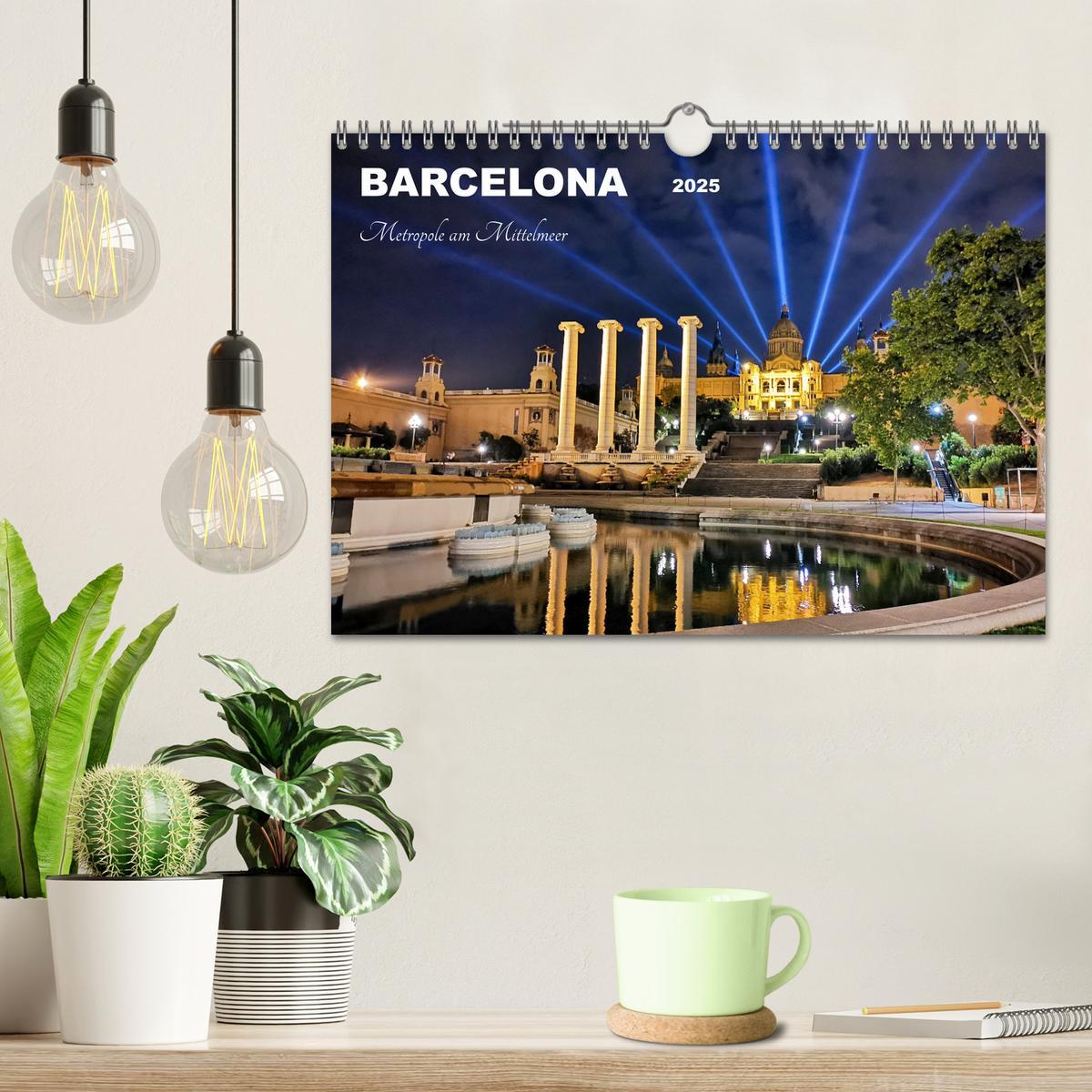 Bild: 9783383839351 | BARCELONA - Metropole am Mittelmeer (Wandkalender 2025 DIN A4...