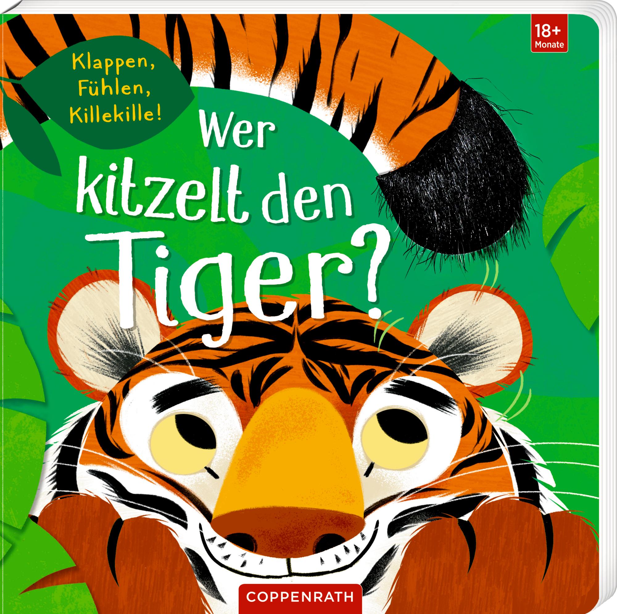 Cover: 9783649648758 | Wer kitzelt den Tiger? | Klappen, Fühlen, Killekille! | Detner | Buch