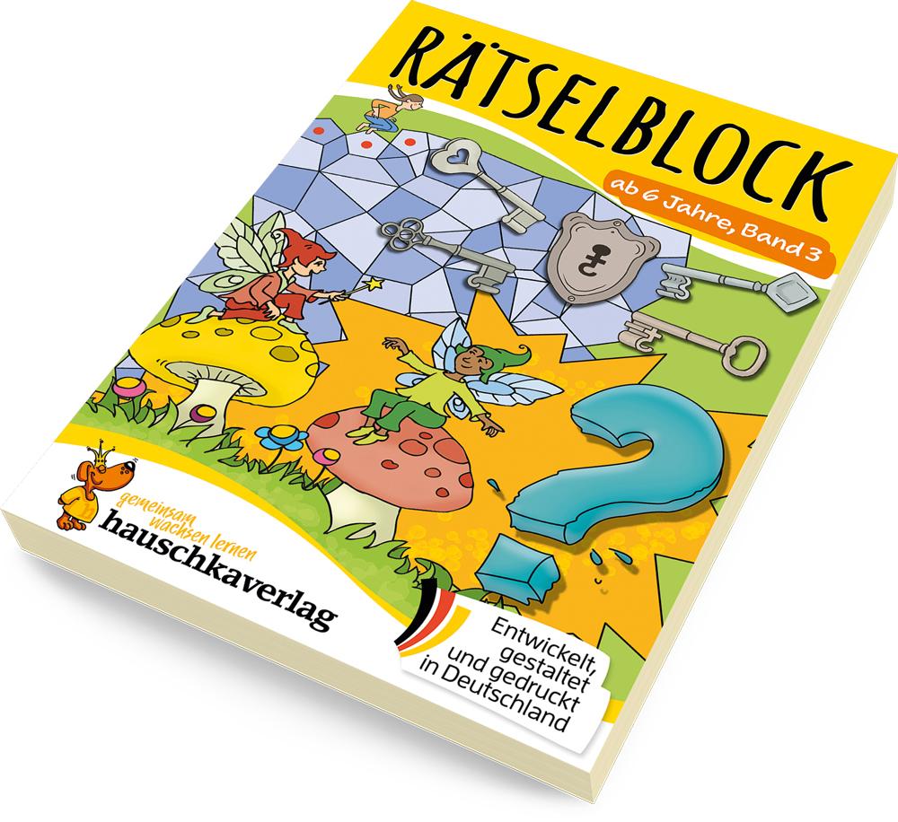 Bild: 9783881006491 | Rätselblock ab 6 Jahre - Band 3 | Agnes Spiecker | Taschenbuch | 64 S.