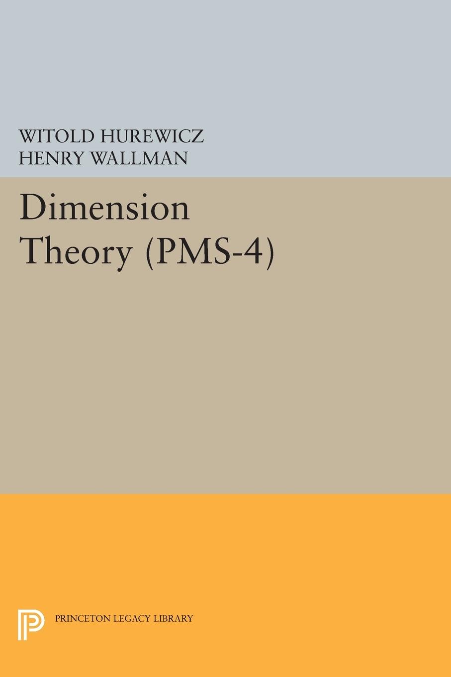 Cover: 9780691627748 | Dimension Theory | Witold Hurewicz (u. a.) | Taschenbuch | Englisch