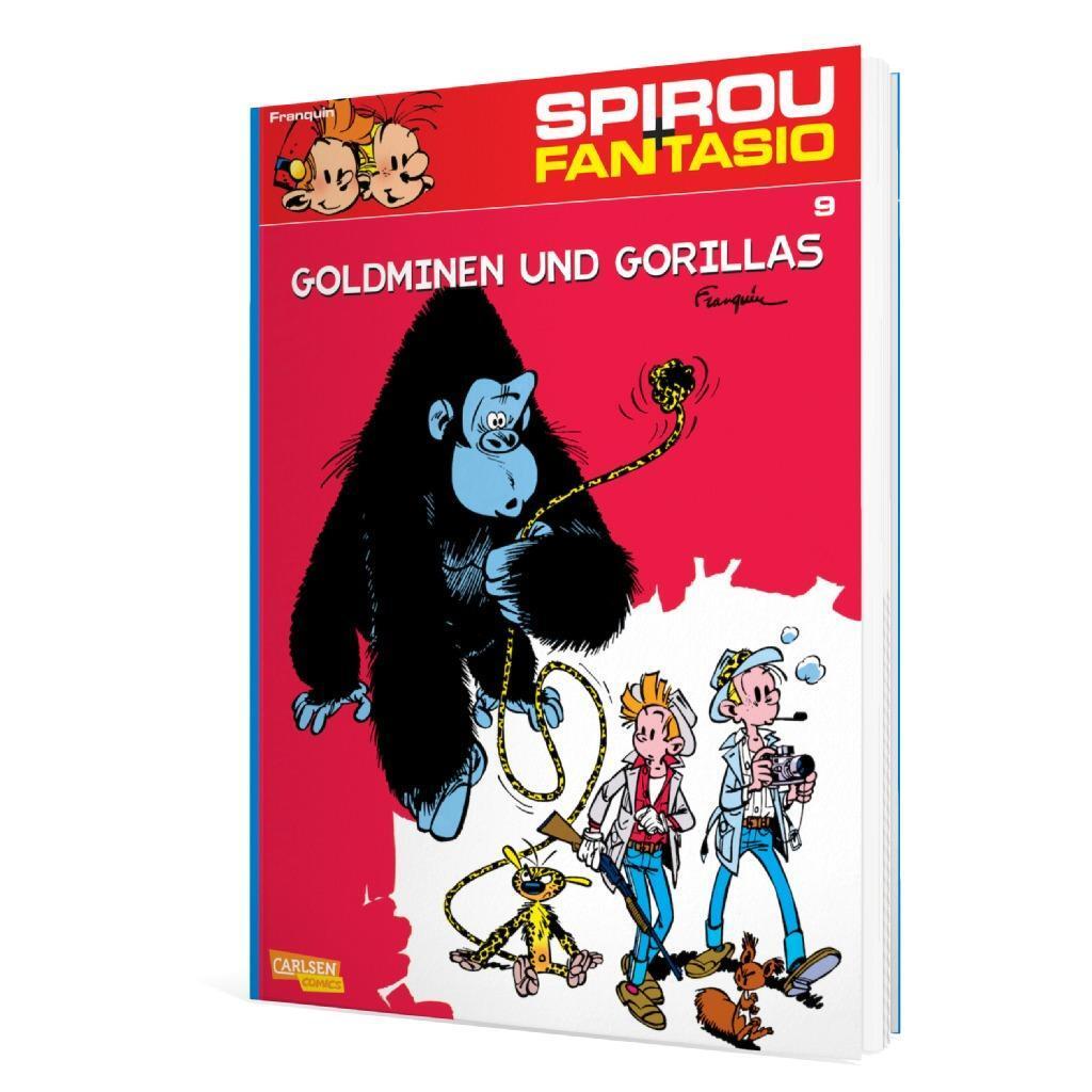 Bild: 9783551772091 | Spirou und Fantasio. Goldminen und Gorillas. (Bd. 9) | Andre Franquin