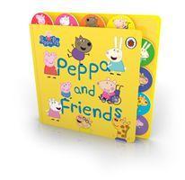 Cover: 9780241425060 | Peppa Pig: Peppa and Friends | Tabbed Board Book | Peppa Pig | 2020