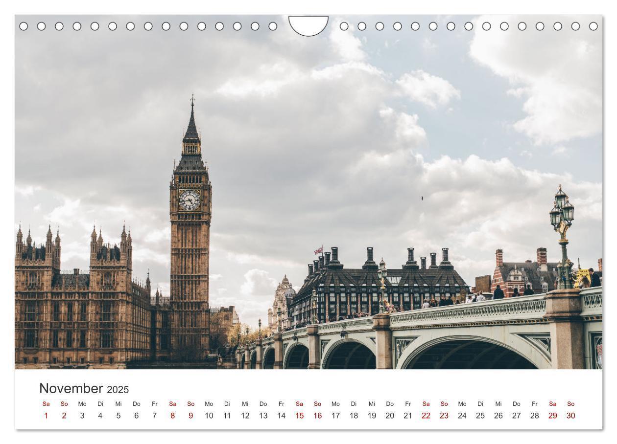 Bild: 9783435001972 | London - Die faszinierende Hauptstadt Englands. (Wandkalender 2025...