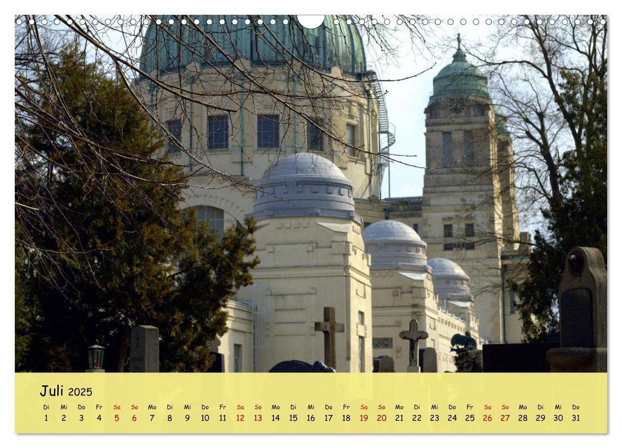 Bild: 9783457205877 | Am Zentralfriedhof in Wien (Wandkalender 2025 DIN A3 quer),...