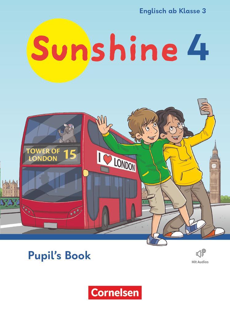 Cover: 9783066000474 | Sunshine 4. Schuljahr. Pupil's Book mit Audios (Webcode) und...