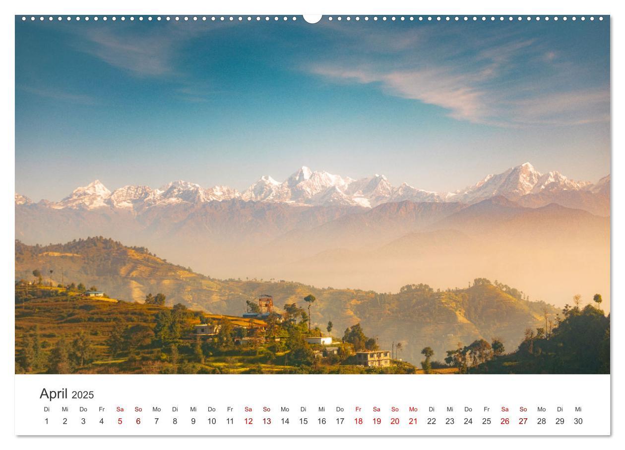 Bild: 9783435007998 | Nepal - Mitten im Himalaya (Wandkalender 2025 DIN A2 quer),...