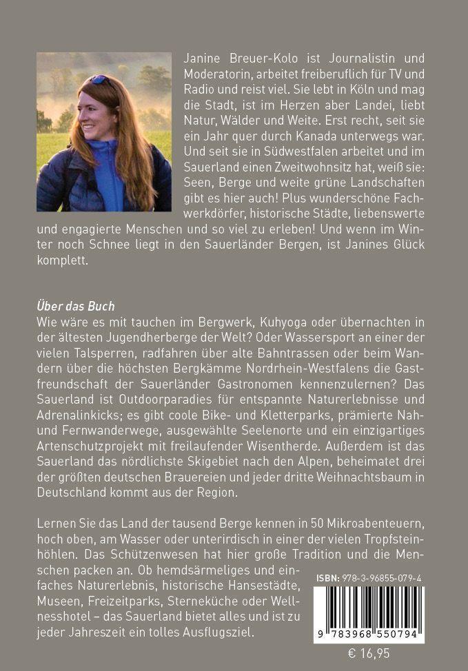 Bild: 9783968550794 | Sauerland - HeimatMomente | Janine Breuer-Kolo | Taschenbuch | 288 S.