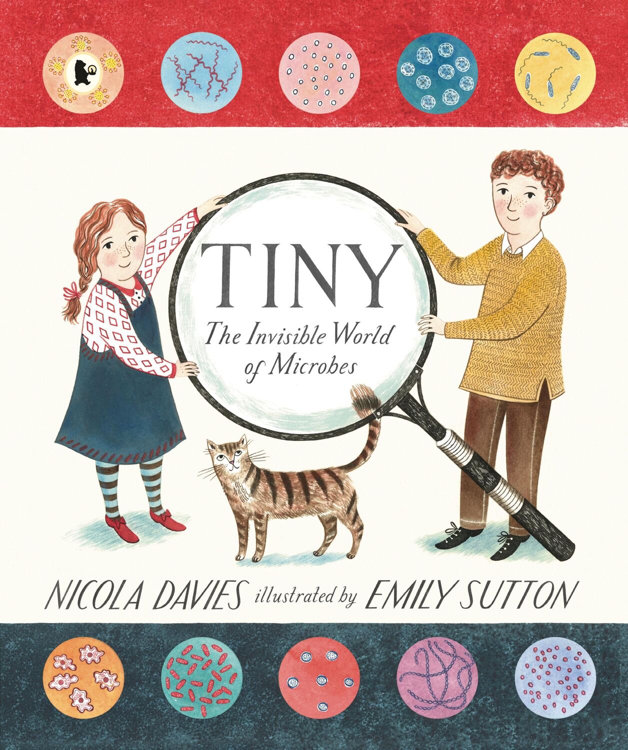 Cover: 9781406360707 | Tiny | The Invisible World of Microbes | Nicola Davies | Taschenbuch