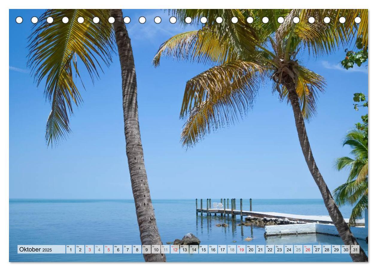 Bild: 9783435697540 | FLORIDA KEYS UND KEY WEST Malerische Reiseroute (Tischkalender 2025...