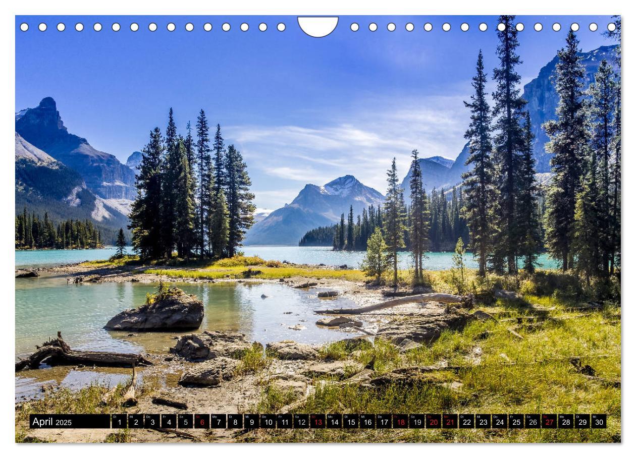 Bild: 9783435832743 | West-Kanada (Wandkalender 2025 DIN A4 quer), CALVENDO Monatskalender