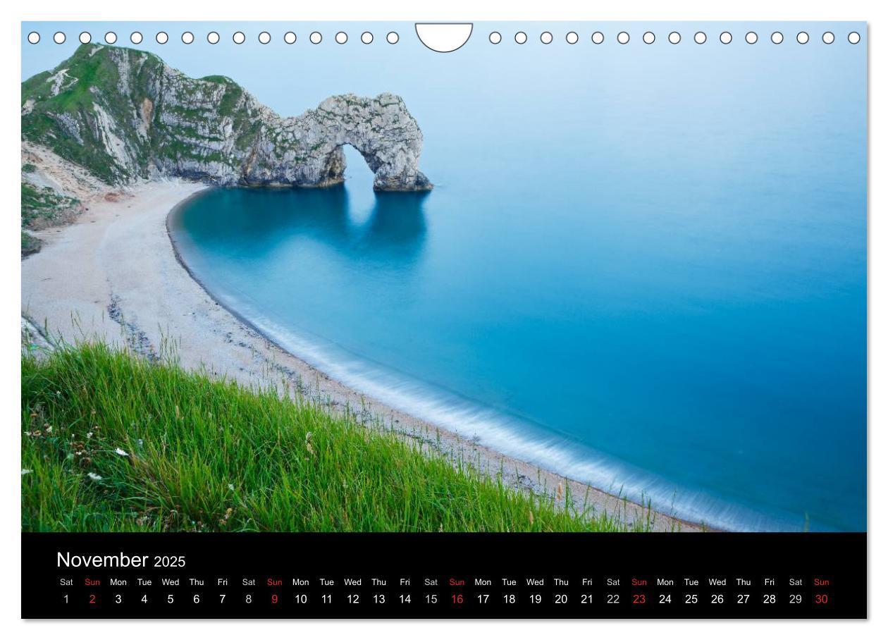 Bild: 9781325953547 | Dorset (Wall Calendar 2025 DIN A4 landscape), CALVENDO 12 Month...