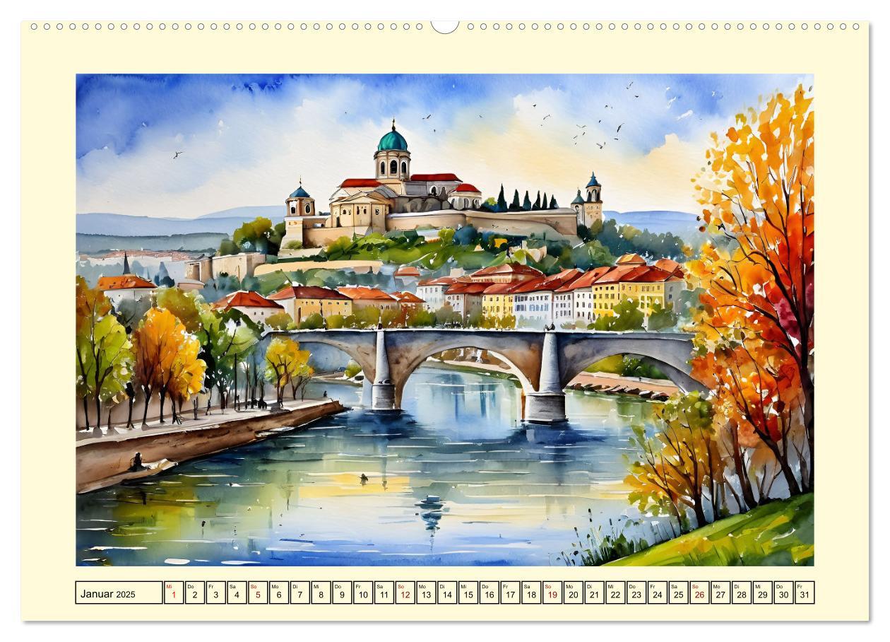 Bild: 9783457189412 | Reise durch Ungarn (hochwertiger Premium Wandkalender 2025 DIN A2...