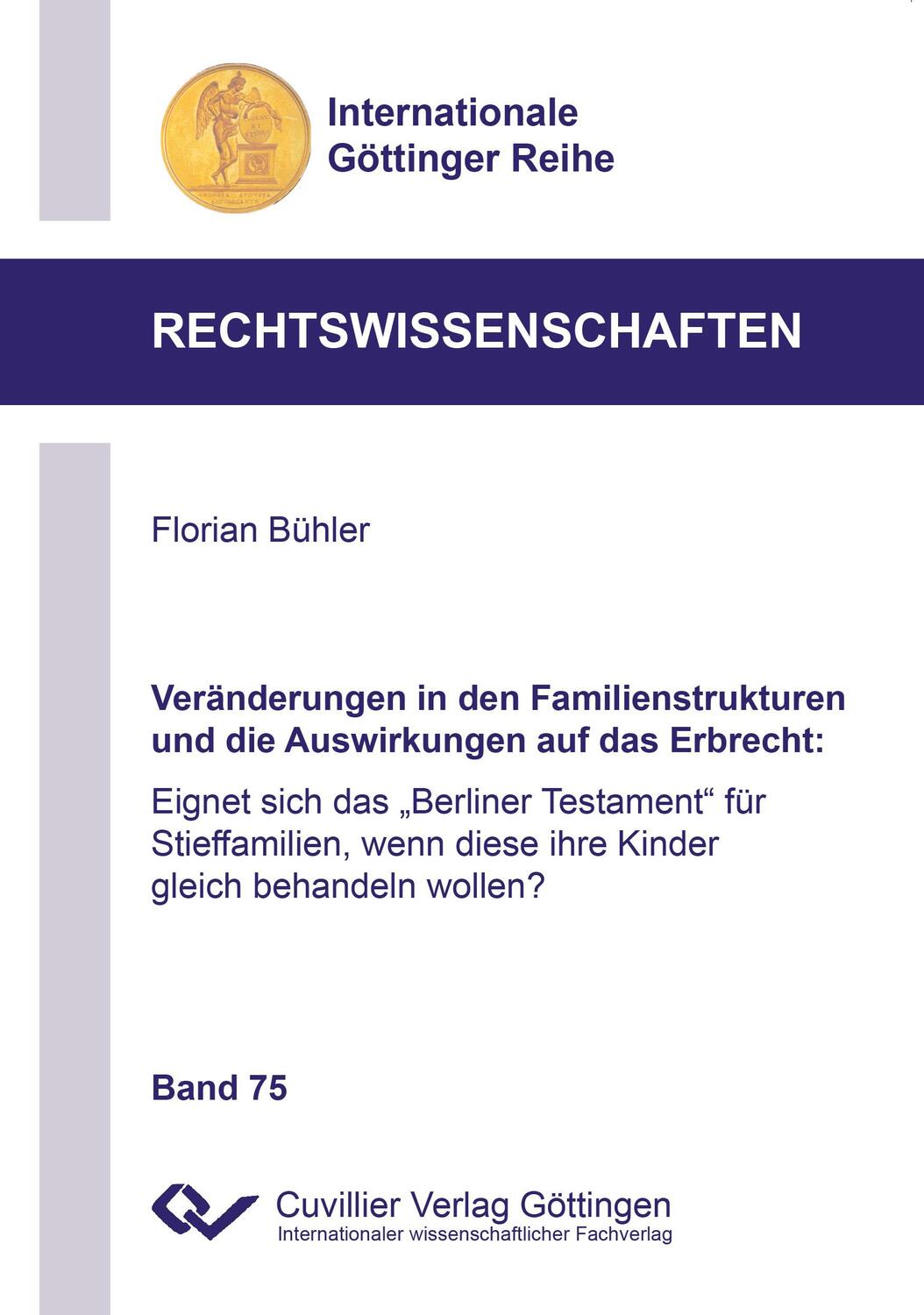 Cover: 9783736995260 | Veränderungen in den Familienstrukturen und die Auswirkungen auf...