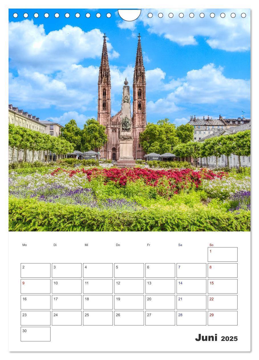 Bild: 9783435993086 | Wiesbaden Terminplaner (Wandkalender 2025 DIN A4 hoch), CALVENDO...