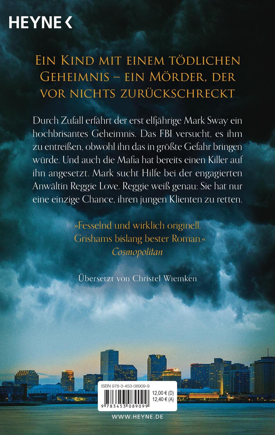 Bild: 9783453089099 | Der Klient | John Grisham | Taschenbuch | 560 S. | Deutsch | 1995