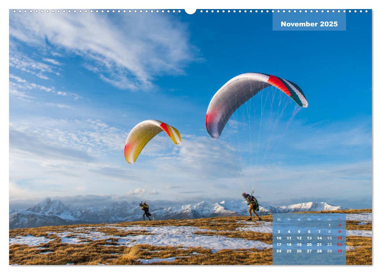 Bild: 9783435178643 | Paragliding - Aufbruch zu neuen Höhenflügen (Wandkalender 2025 DIN...