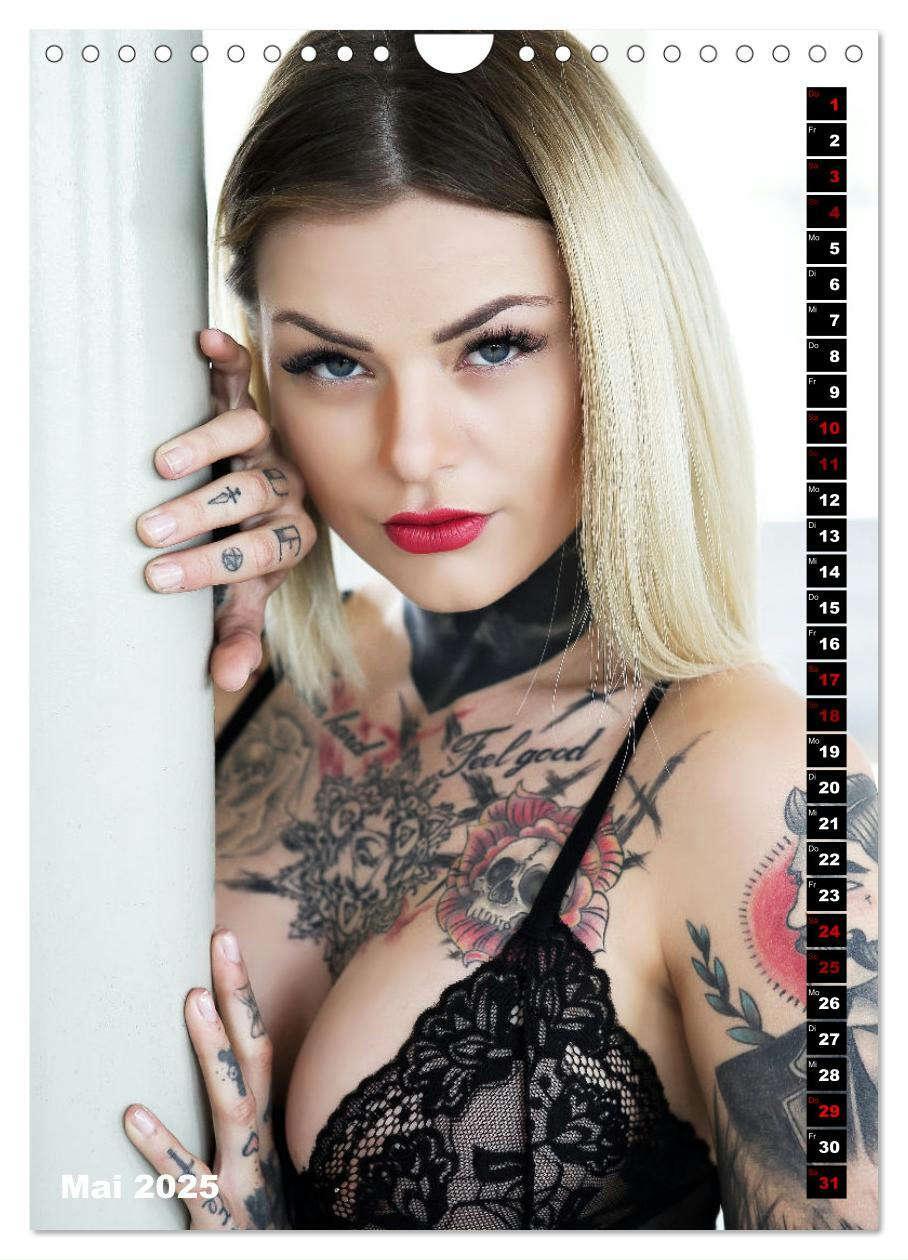 Bild: 9783435928354 | Beauty Tattoo 2025 (Wandkalender 2025 DIN A4 hoch), CALVENDO...