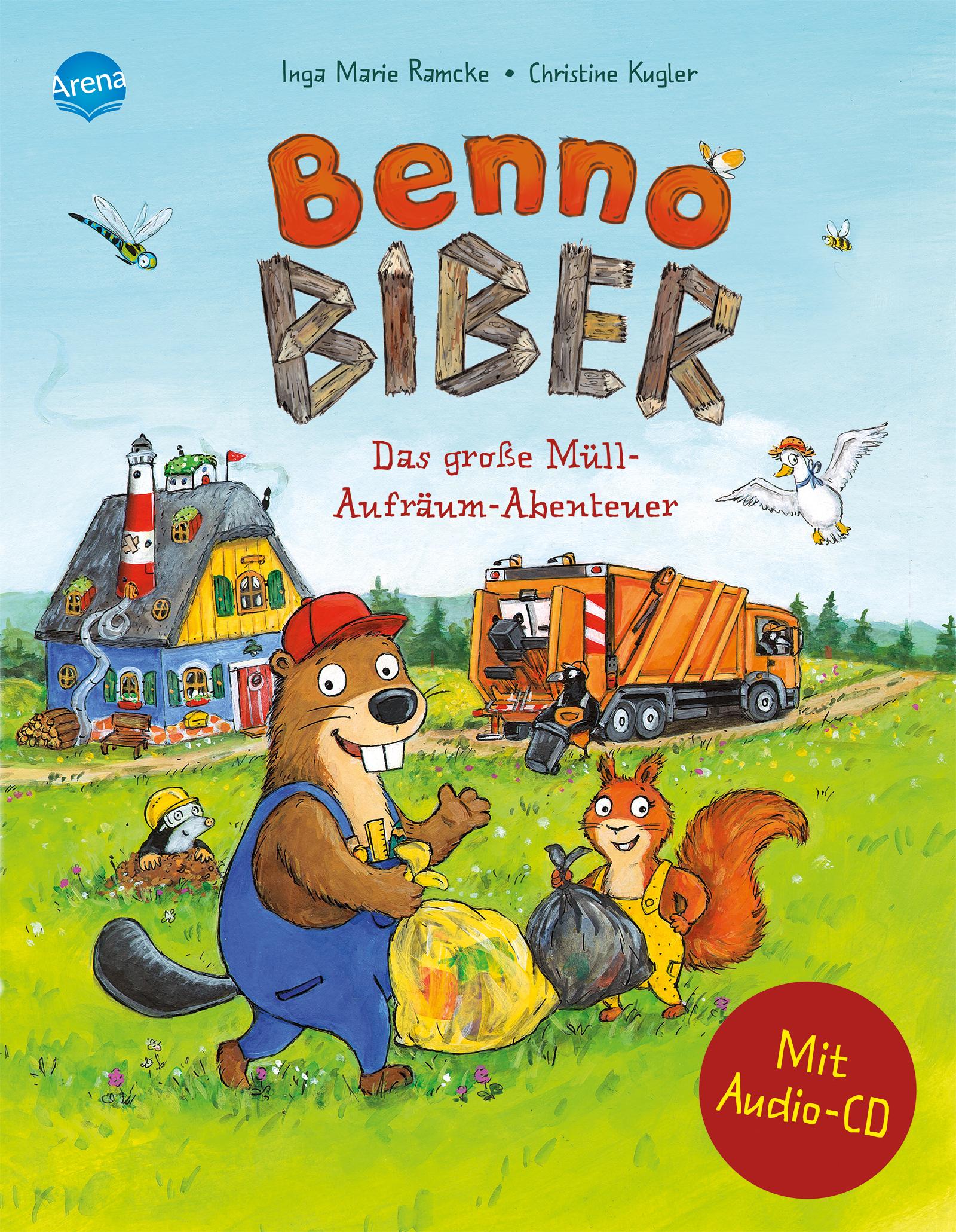 Cover: 9783401717340 | Benno Biber. Das große Müll-Aufräum-Abenteuer | Inga Marie Ramcke