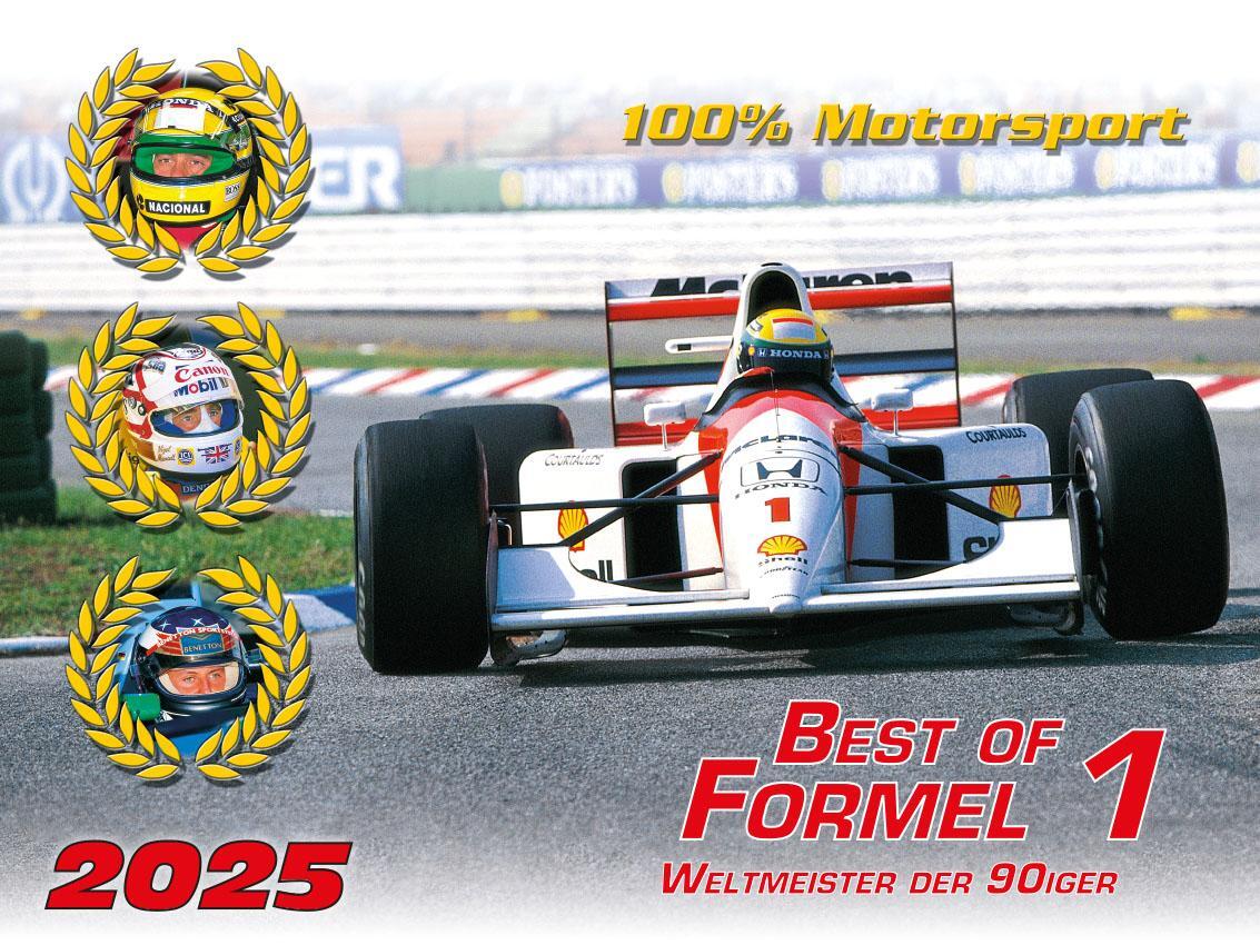 Bild: 9783948794804 | Best of F1 Weltmeister der 90iger Kalender 2025 | Frank Pommer | 2025