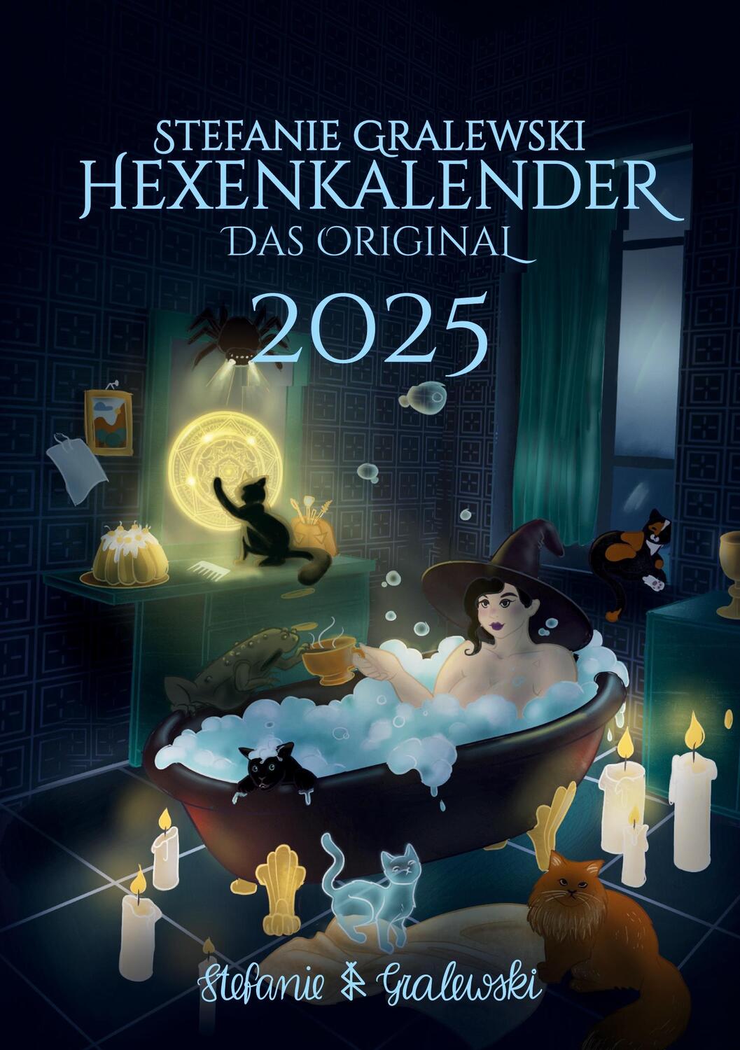 Cover: 9783759743671 | Hexenkalender 2025 - Das Original | Stefanie Gralewski | Taschenbuch