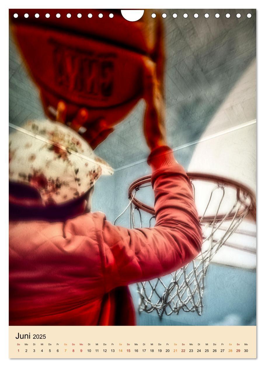 Bild: 9783435910014 | Basketball Fun (Wandkalender 2025 DIN A4 hoch), CALVENDO...